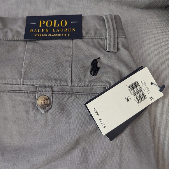 Ralph Lauren Polo Stretch Classic Fit 9" Shorts - Picture 3 of 5